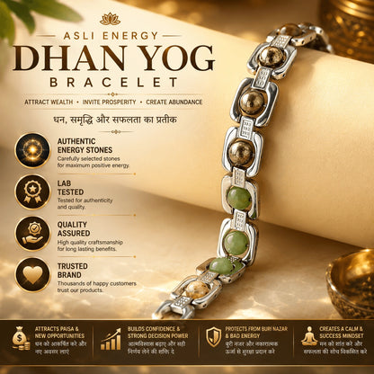 Siddh Metal Dhanyog Bracelet | Lab Certified
