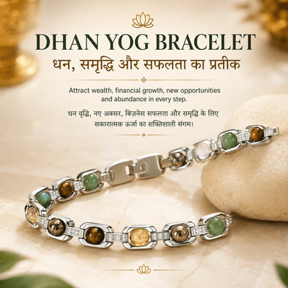 Siddh Metal Dhanyog Bracelet | Lab Certified