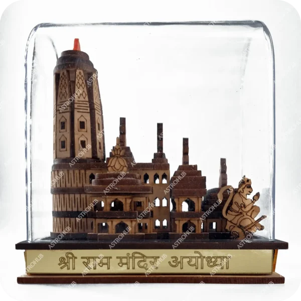 Wooden Ayodhya Ram Mandir
