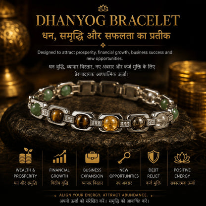 Siddh Metal Dhanyog Bracelet | Lab Certified