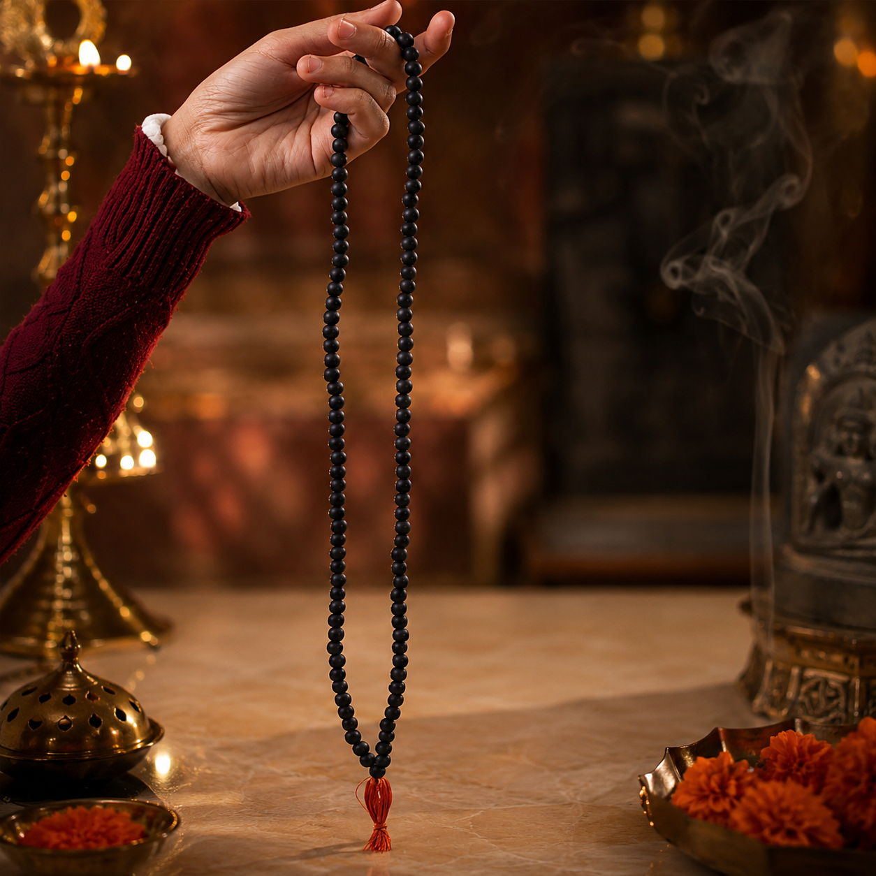 Karungali Mala  |  Certified & Energized  |  108 Beads