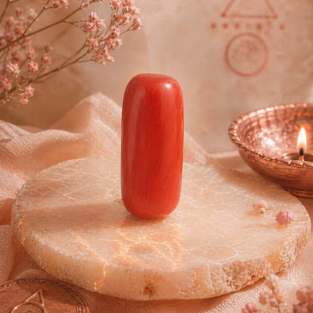 Red Coral (Moonga Stone)