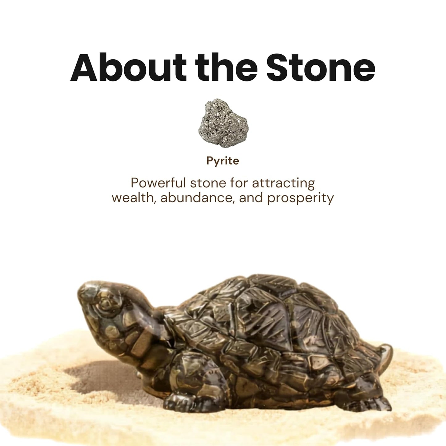 Pyrite Tortoise (Kachhua)