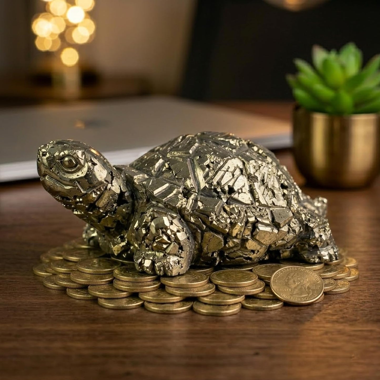Pyrite Tortoise (Kachhua)