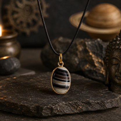 Ashtdhatu Sulemani Hakik Pendant