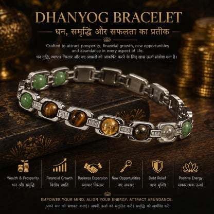 Siddh Metal Dhanyog Bracelet | Lab Certified