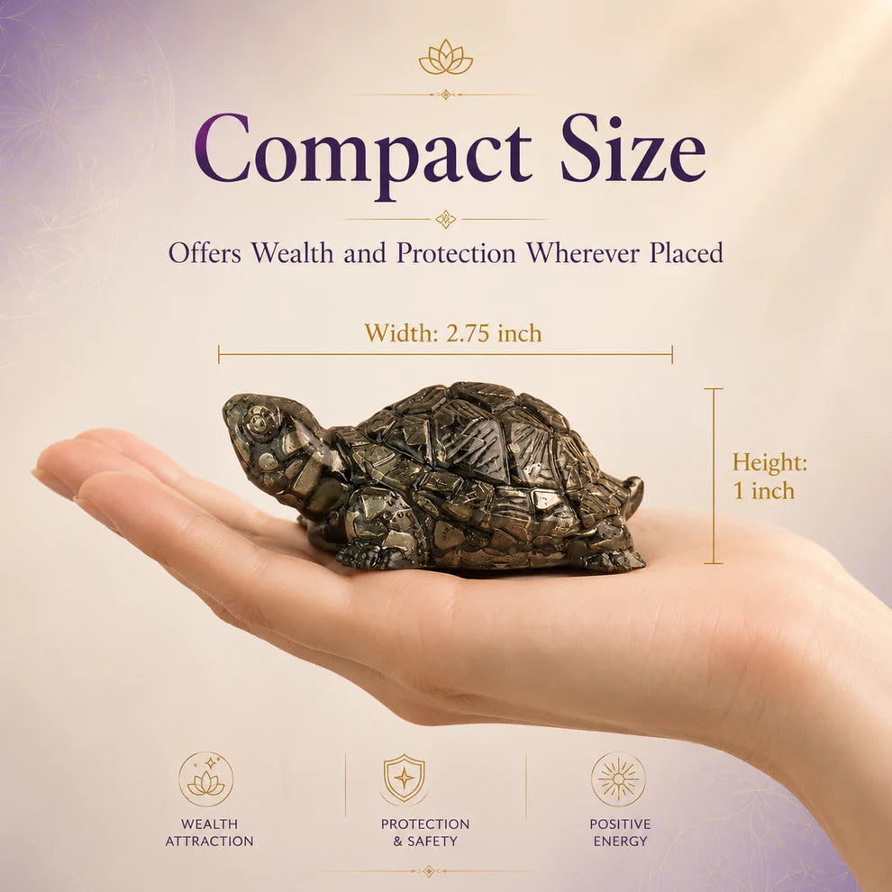 Siddh Pyrite Tortoise (Kachhua)