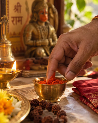 Siddh Hanuman Kripa Kesari Tilak (शुभ मुहूर्त में सिद्ध किया हुआ)