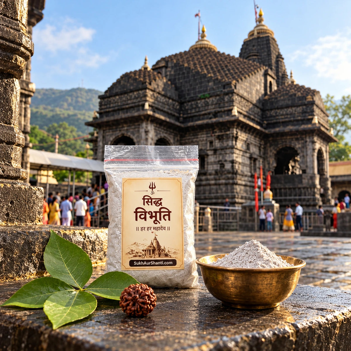 Siddh Trayambakeshwar Vibhuti (for Rahu-Ketu and Shani Dosh Shanti)