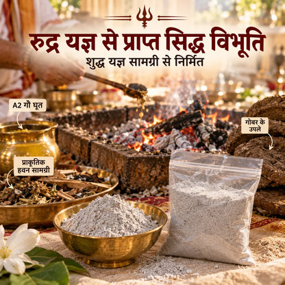 Siddh Rudra Yagya Set | Shivling+Vibhuti+Rudraksh