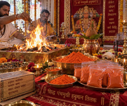 Siddh Hanuman Kripa Kesari Tilak (शुभ मुहूर्त में सिद्ध किया हुआ)
